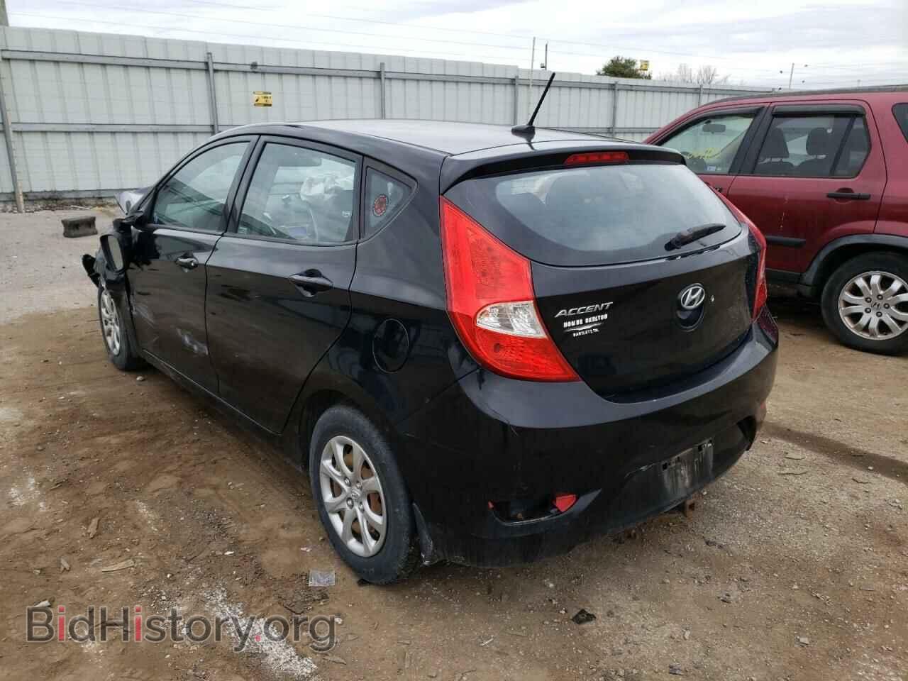 2013 HYUNDAI ACCENT - VIN: KMHCT5AE7DU063313 - Фото 3