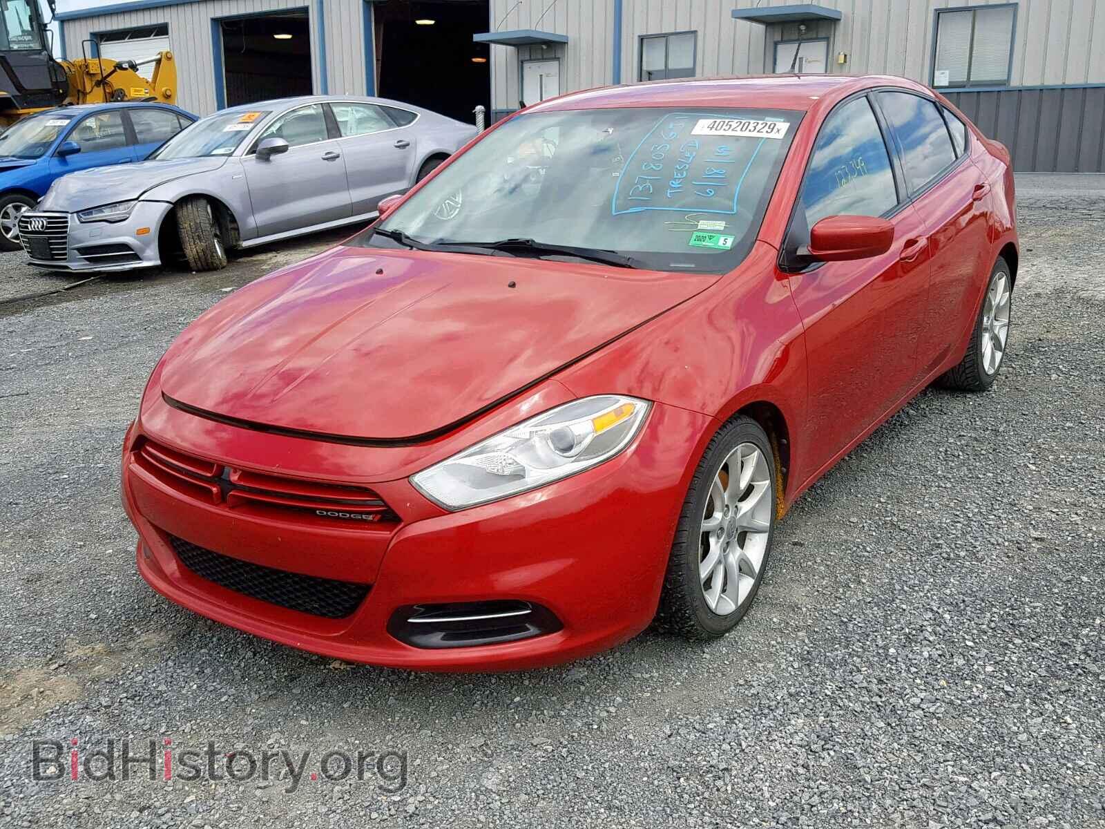 2013 DODGE DART - VIN: 1C3CDFBA7DD178548 - Фото 2