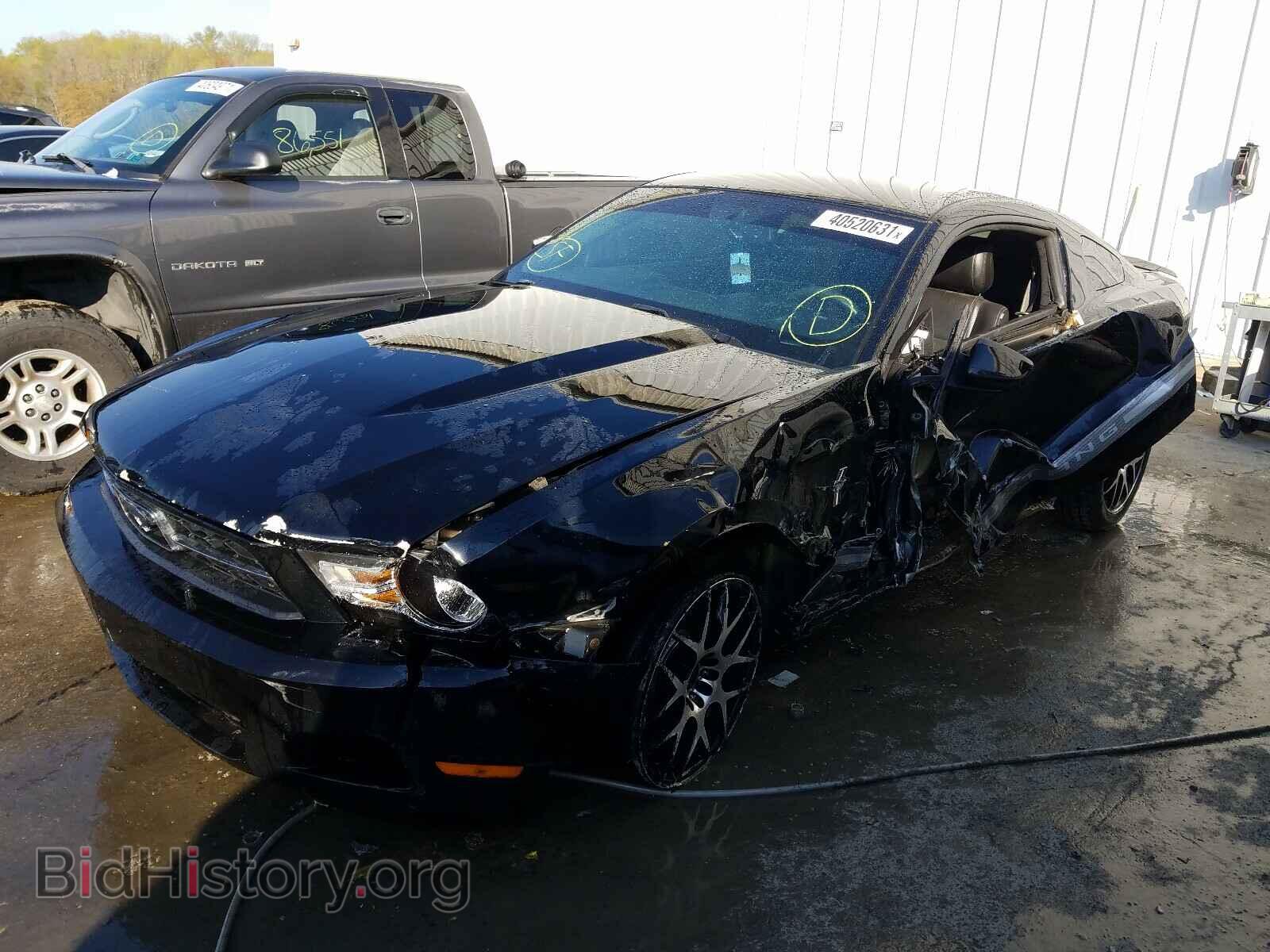 2012 FORD MUSTANG - VIN: 1ZVBP8AM7C5246231 - Фото 2
