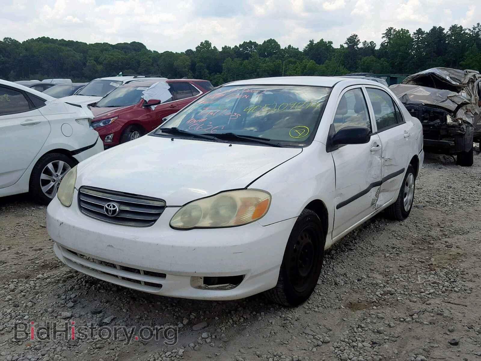 2003 TOYOTA COROLLA - VIN: JTDBR32E030010444 - Photo 2