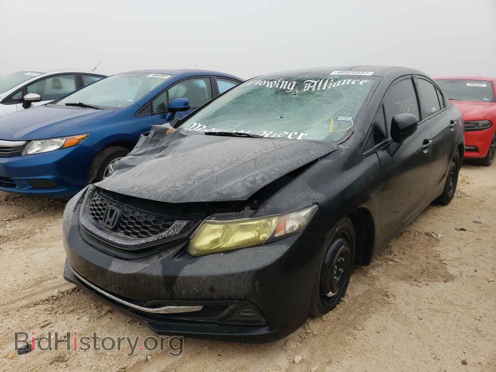 2014 HONDA CIVIC - VIN: 19XFB2F57EE209429 - Фото 2