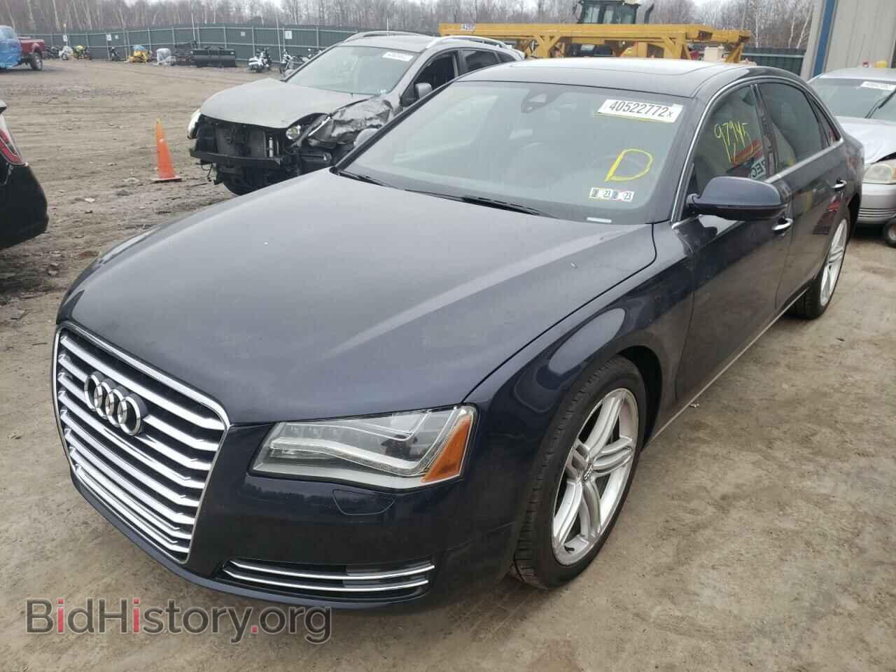 2012 AUDI A8 - VIN: WAURVAFDXCN002299 - Фото 2