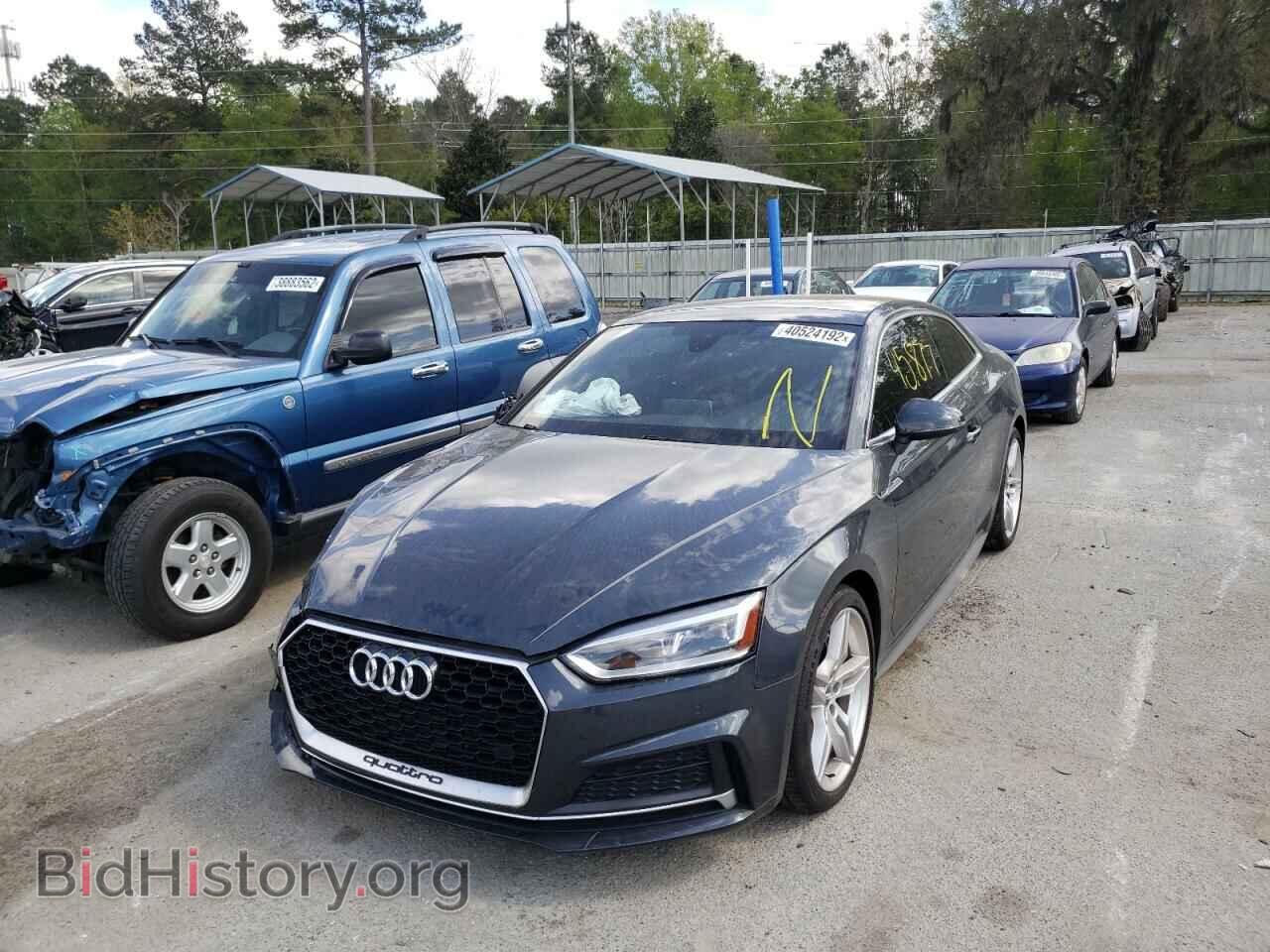 2018 AUDI A5 - VIN: WAUTNAF5XJA008588 - Фото 2