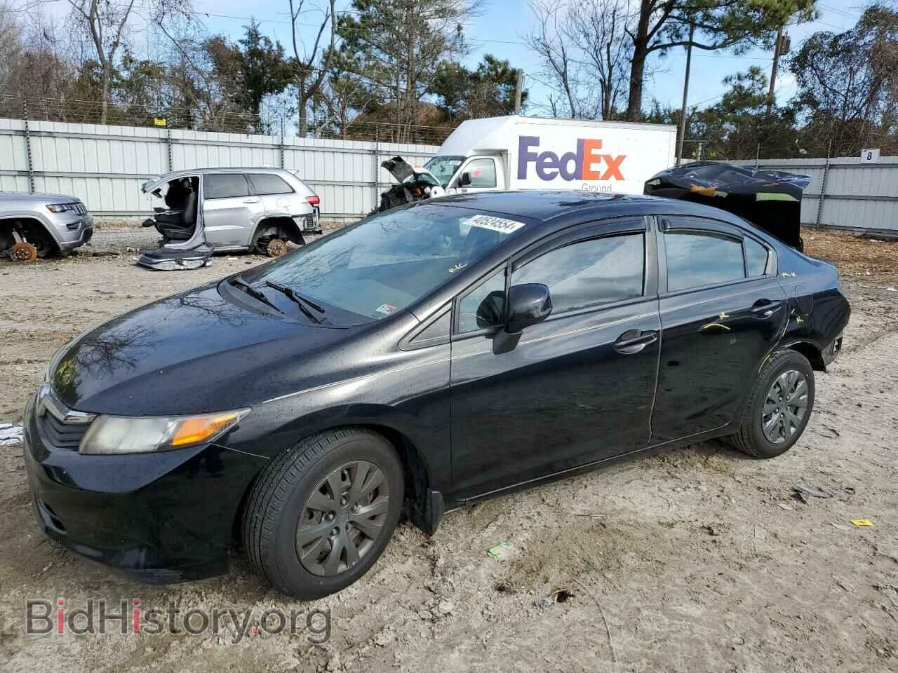 Фотография 2HGFB2F56CH322243 - HONDA CIVIC 2012