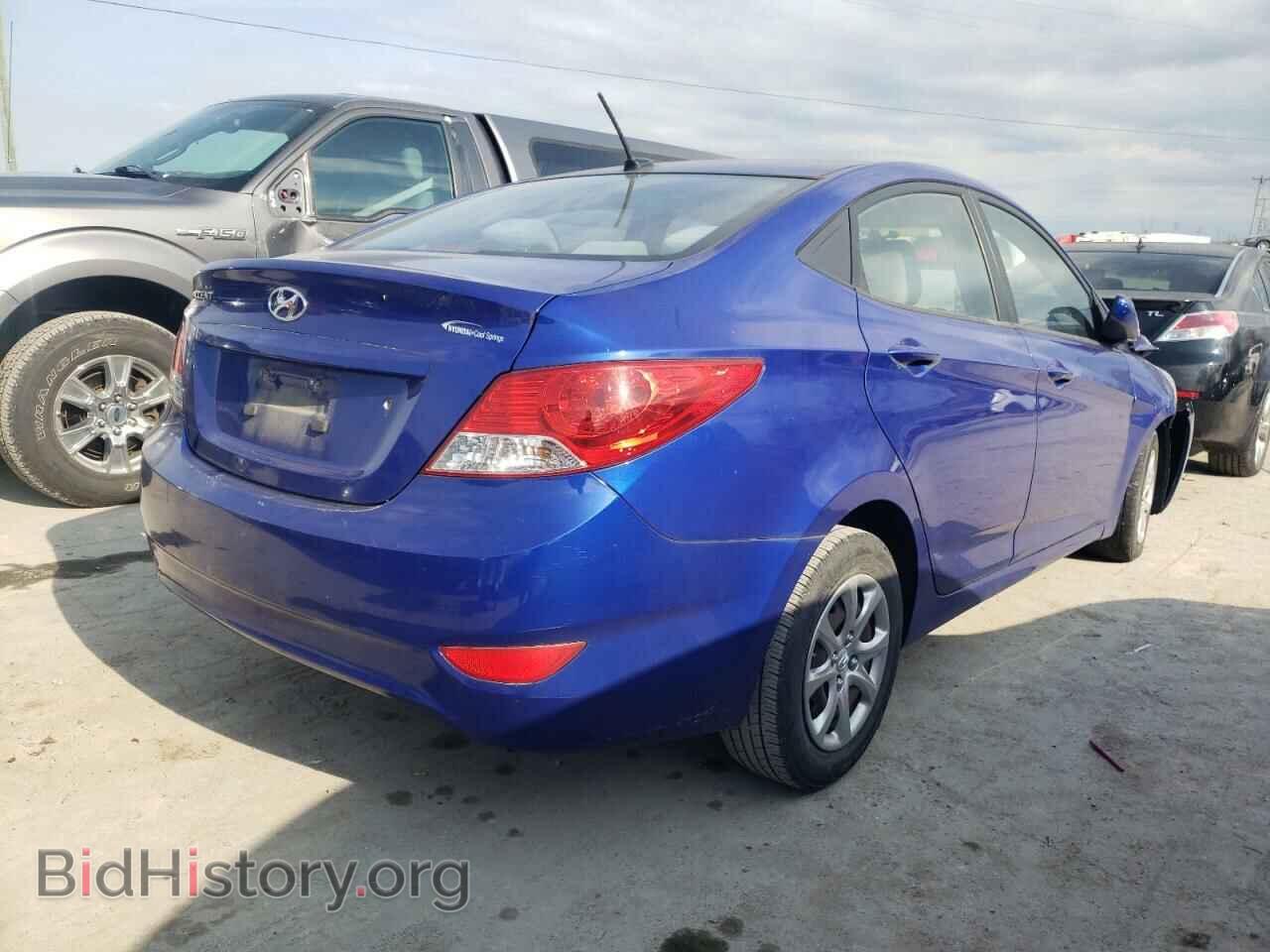 2013 HYUNDAI ACCENT - VIN: KMHCT4AE4DU410400 - Фото 4