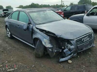 2012 Audi A4, gray — VIN WAUFFAFL3CN016827, Copart