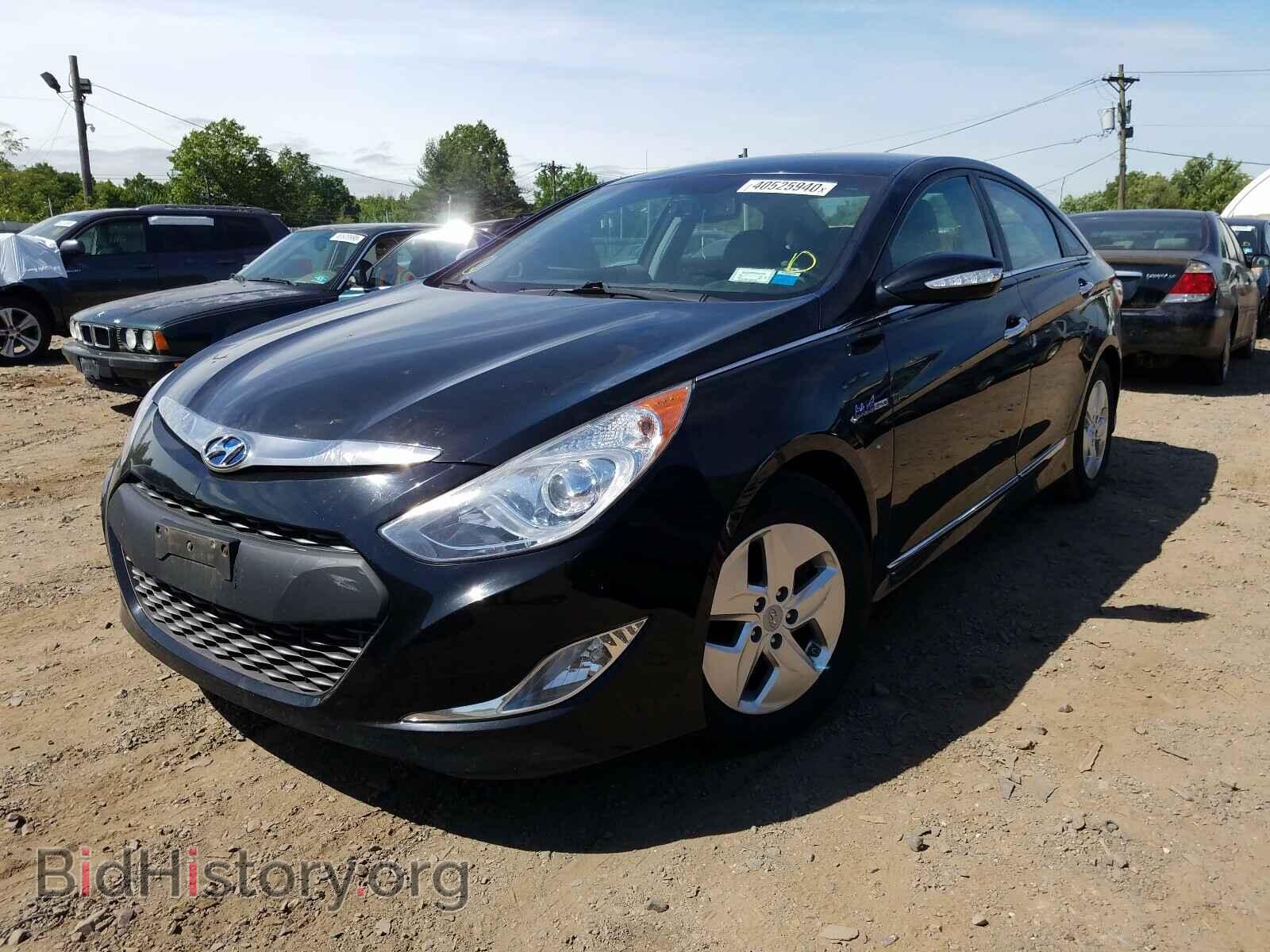 2012 HYUNDAI SONATA - VIN: KMHEC4A49CA058513 - Фото 2