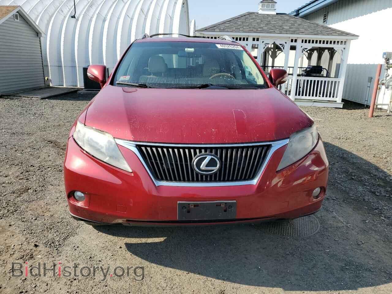 2010 LEXUS RX350 - VIN: 2T2BK1BA2AC027251 - Фото 5