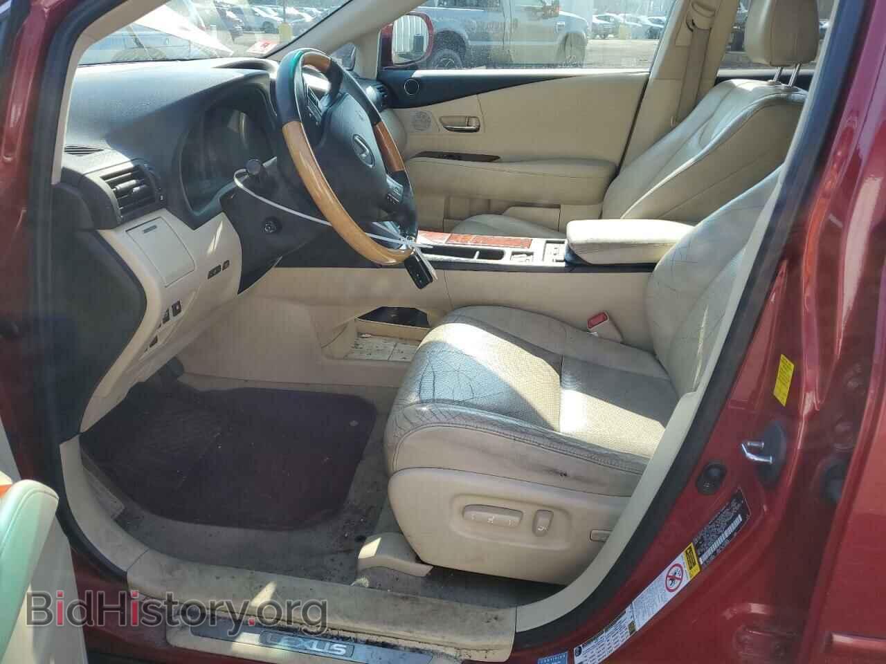 2010 LEXUS RX350 - VIN: 2T2BK1BA2AC027251 - Фото 7