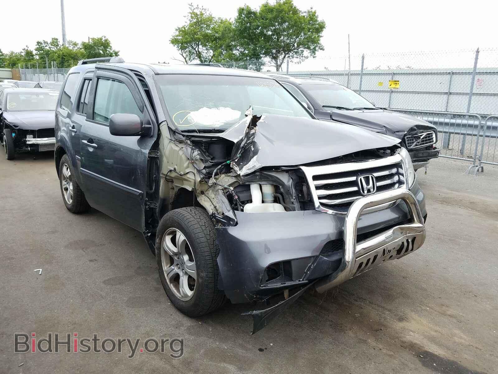 Photo 5FNYF4H55CB063352 - HONDA PILOT 2012