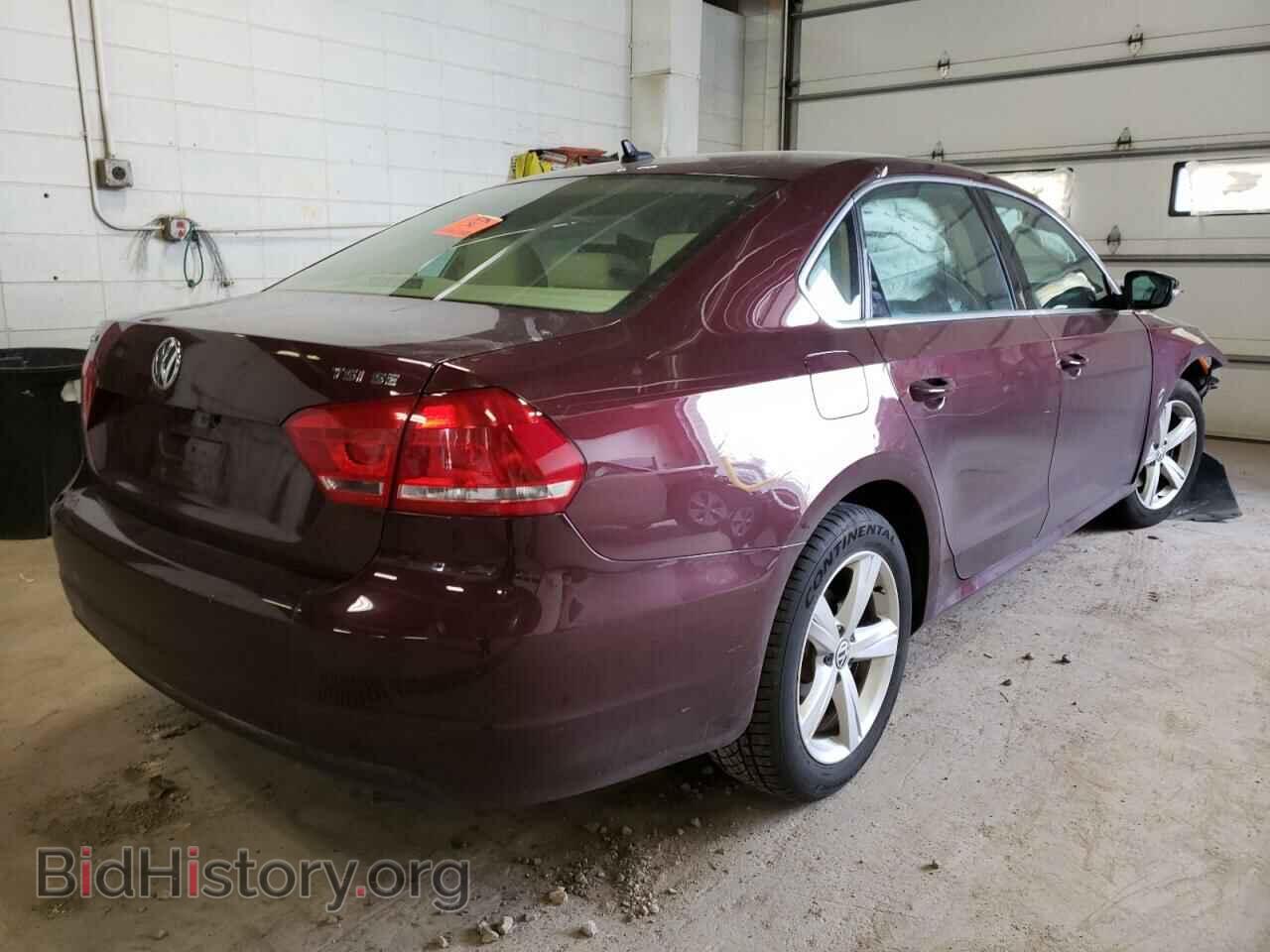 2014 VOLKSWAGEN PASSAT - VIN: 1VWBT7A37EC080367 - Фото 4