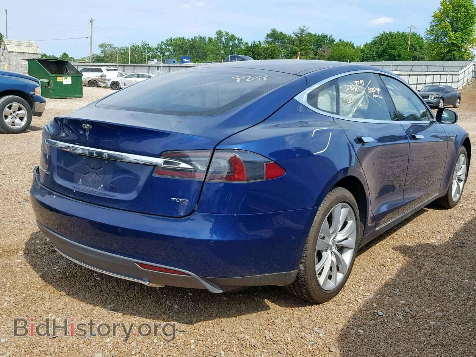 2015 TESLA MODEL S 70 - VIN: 5YJSA1S22FF095732 - Фото 4