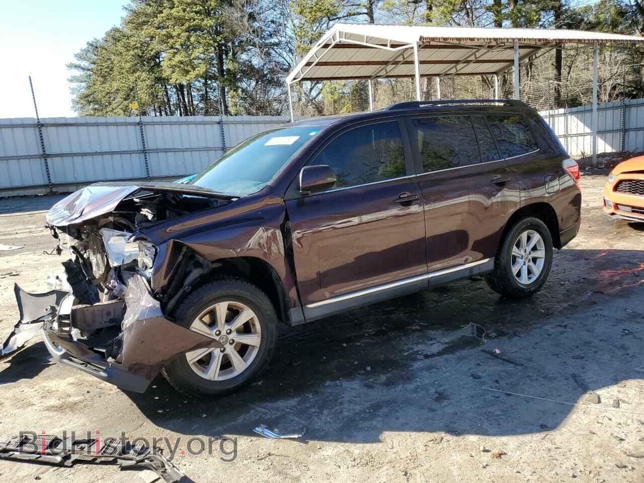 Photo 5TDBK3EH8CS142360 - TOYOTA HIGHLANDER 2012