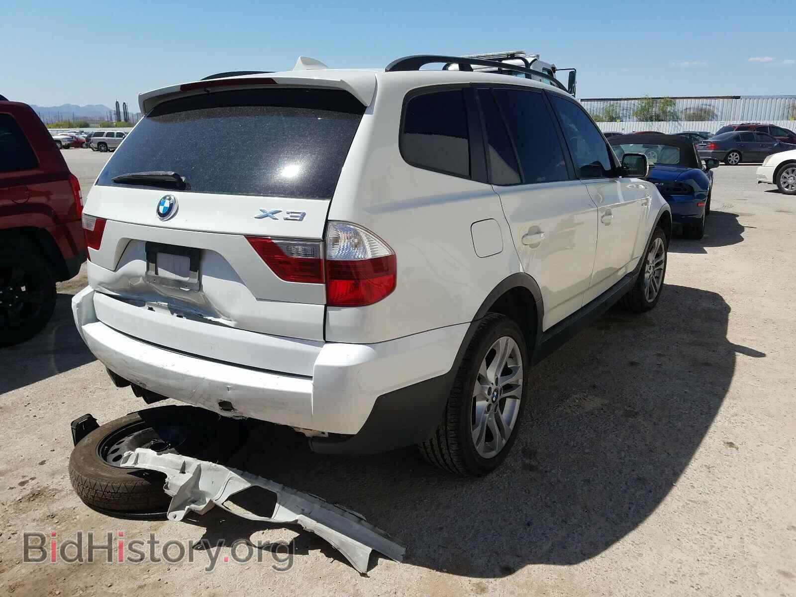 2007 BMW X3 - VIN: WBXPC93417WF15322 - Фото 4