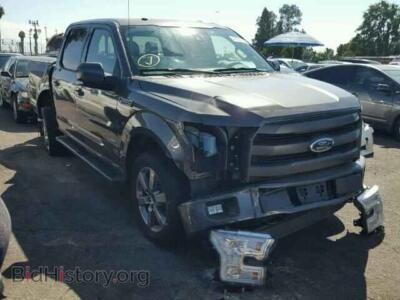 2017 Ford F150 F150 Super, gray — VIN 1FTEW1EG2HKD89224, Copart