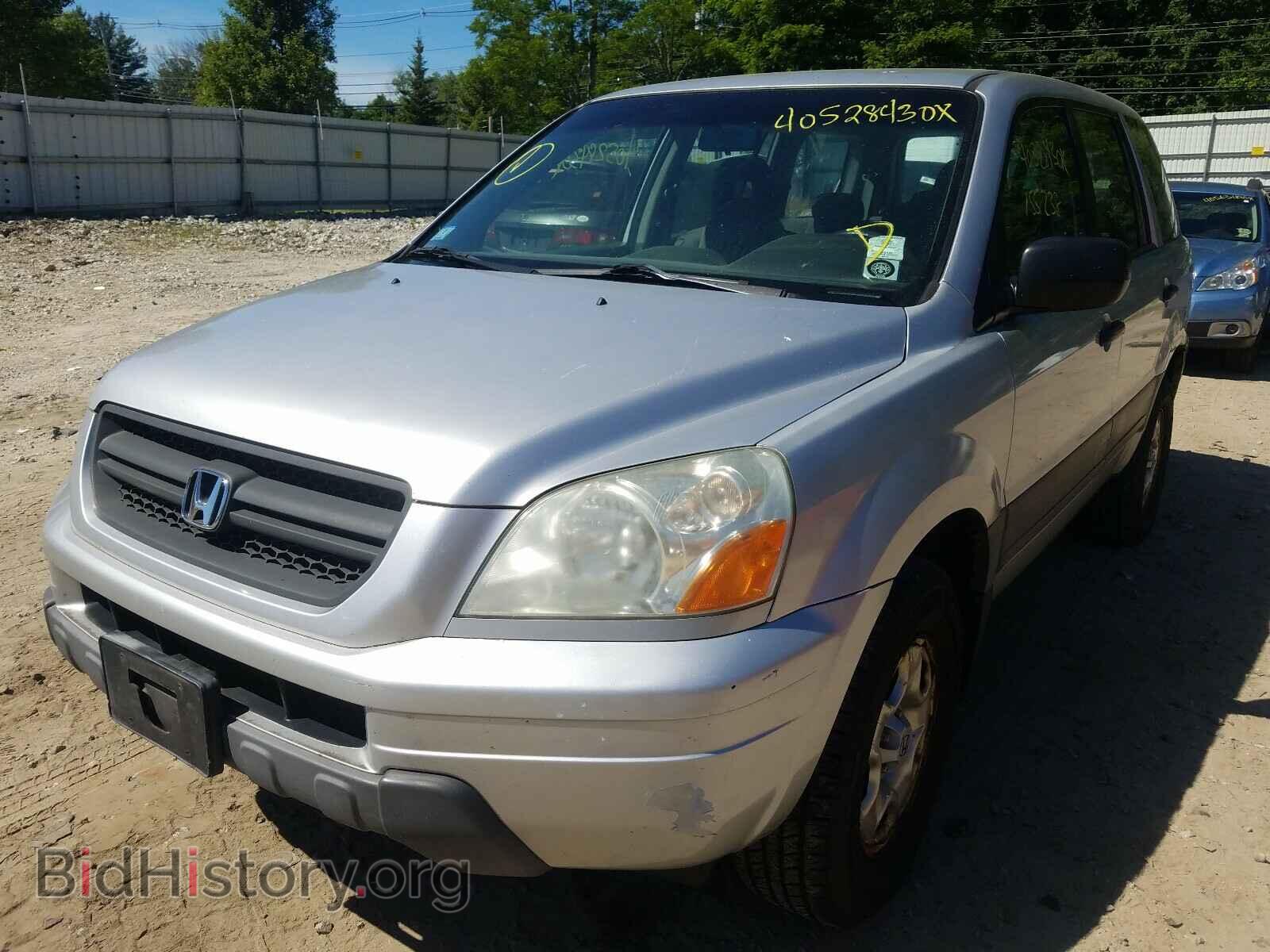 2005 HONDA PILOT - VIN: 2HKYF18155H564404 - Фото 2