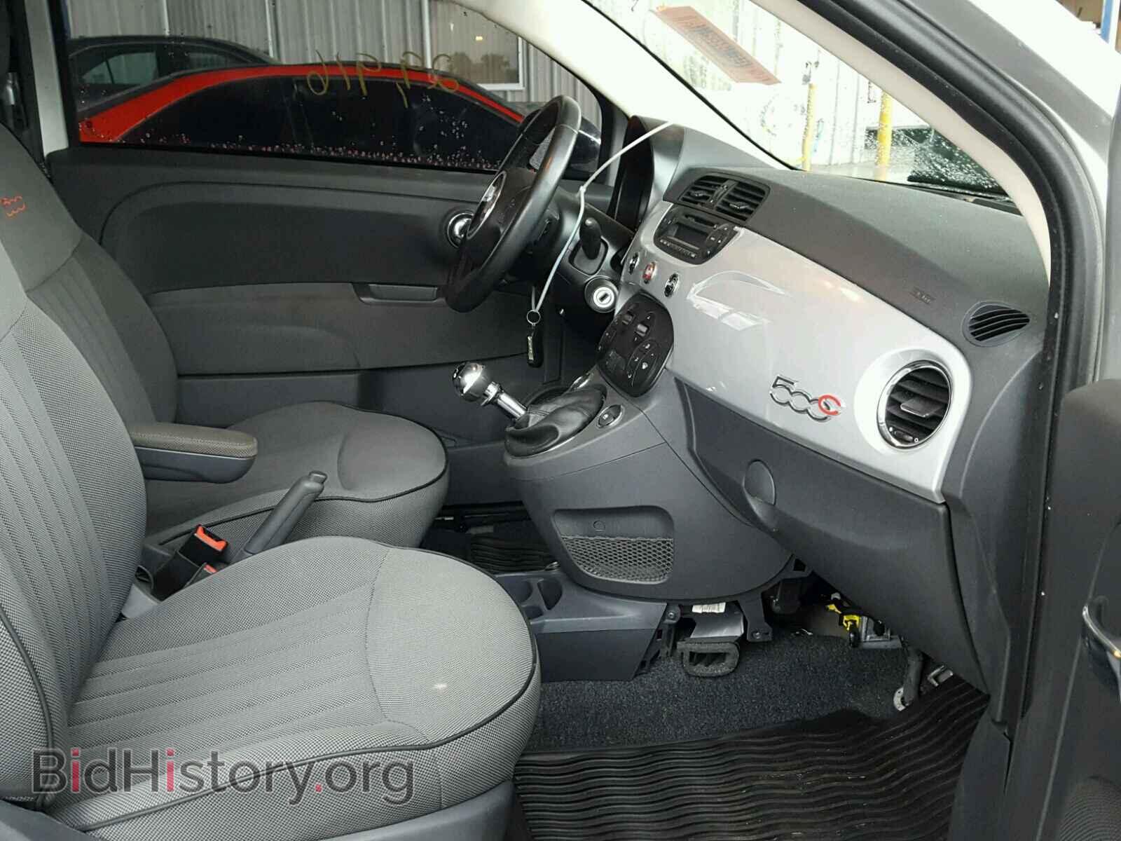2012 FIAT 500 - VIN: 3C3CFFER2CT365877 - Фото 5