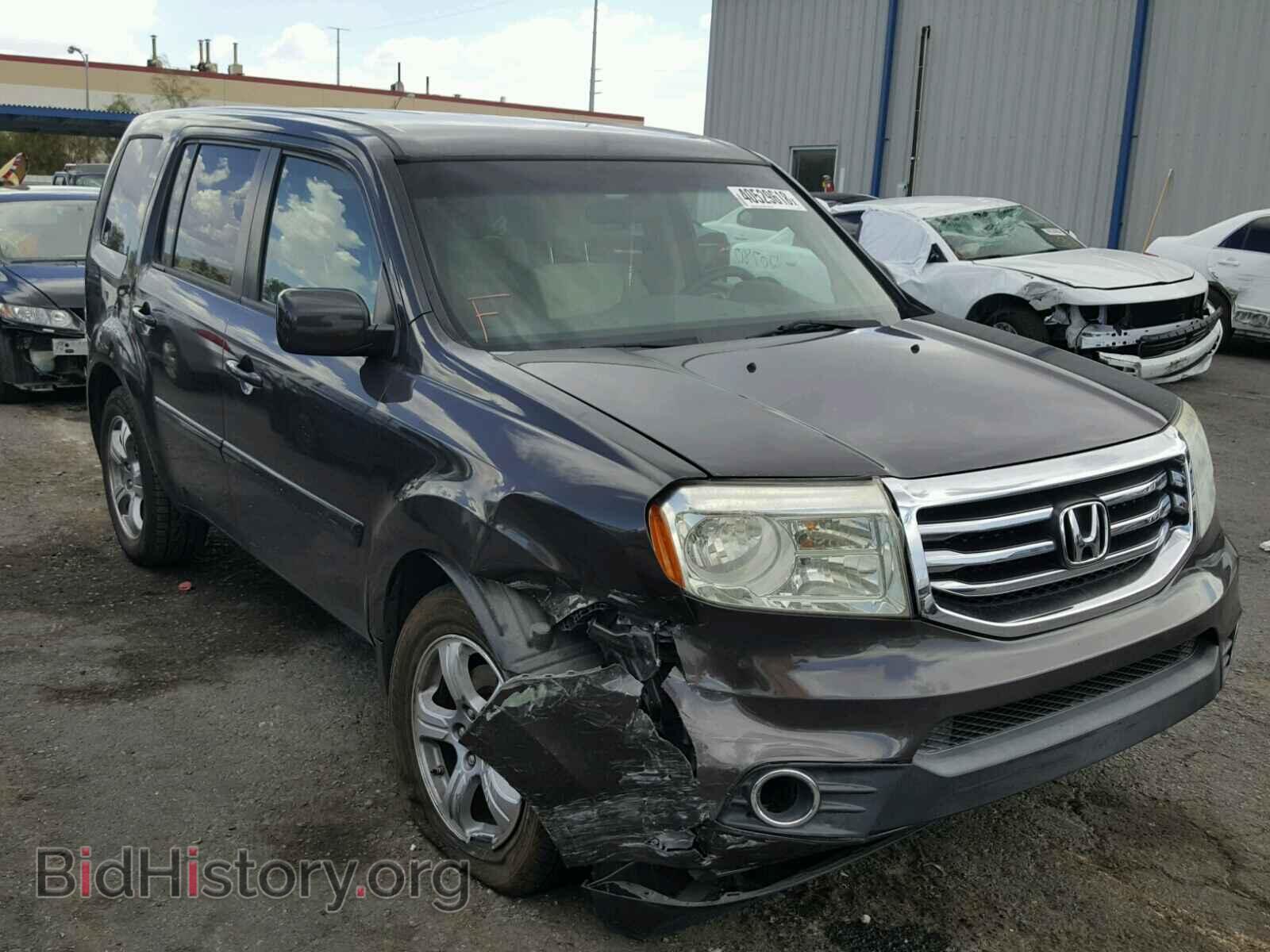 Фотография 5FNYF3H49CB031280 - HONDA PILOT EX 2012