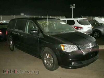 2015 Dodge CARAVAN Grand Cara, черный — VIN 2C4RDGCG5FR661163, Copart