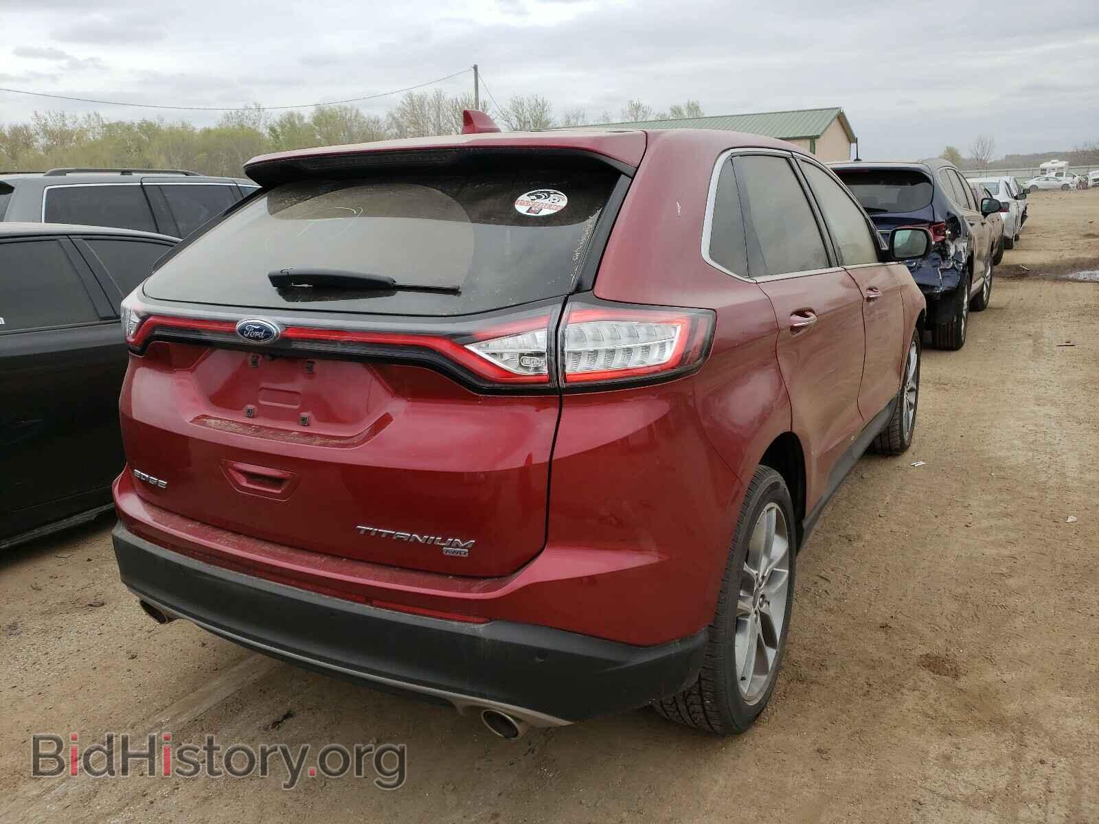 2015 FORD EDGE - VIN: 2FMTK4K88FBC30678 - Фото 4