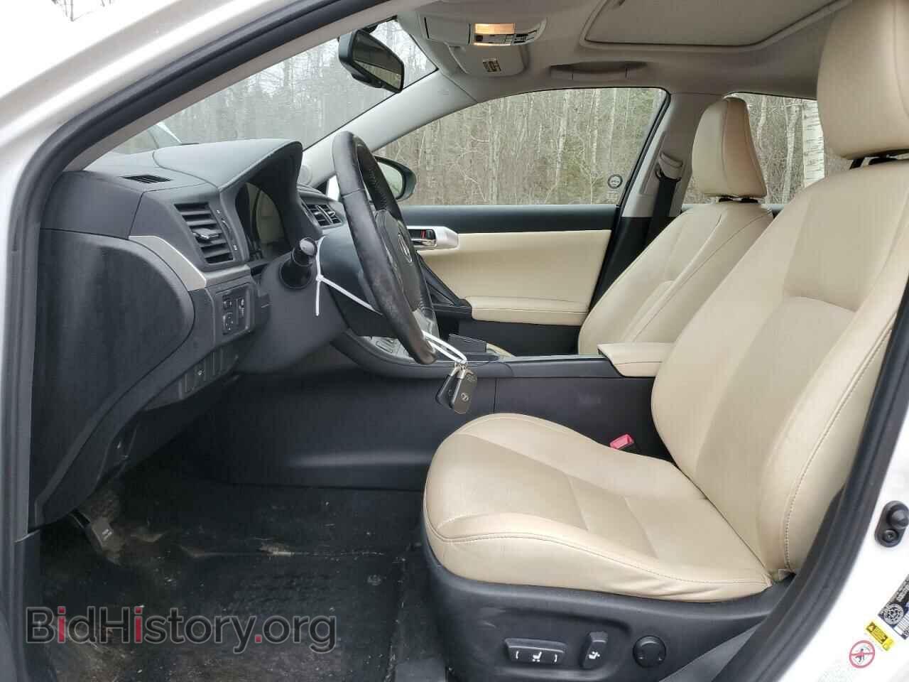 2012 LEXUS CT 200 - VIN: JTHKD5BH7C2071698 - Фото 7