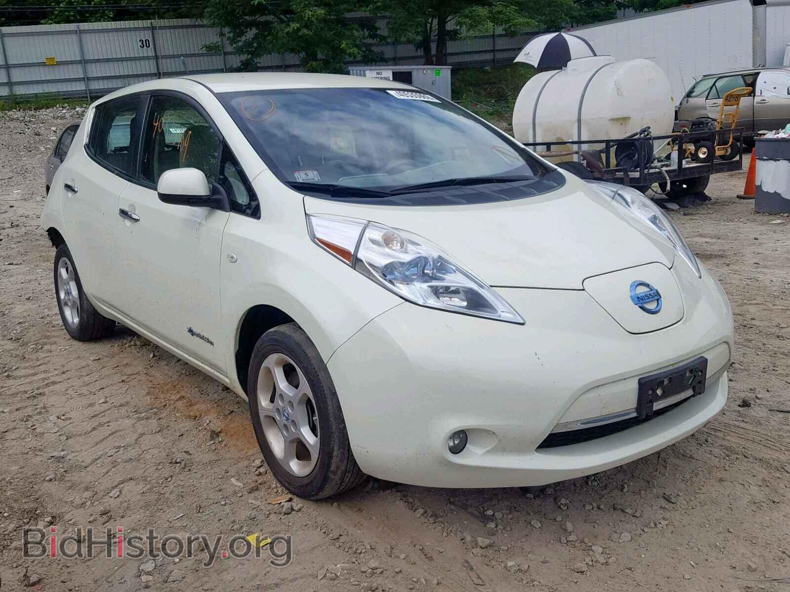 Photo JN1AZ0CP9CT017792 - NISSAN LEAF 2012