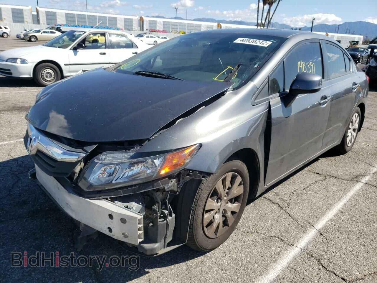 2012 HONDA CIVIC - VIN: 19XFB2F52CE098754 - Фото 2