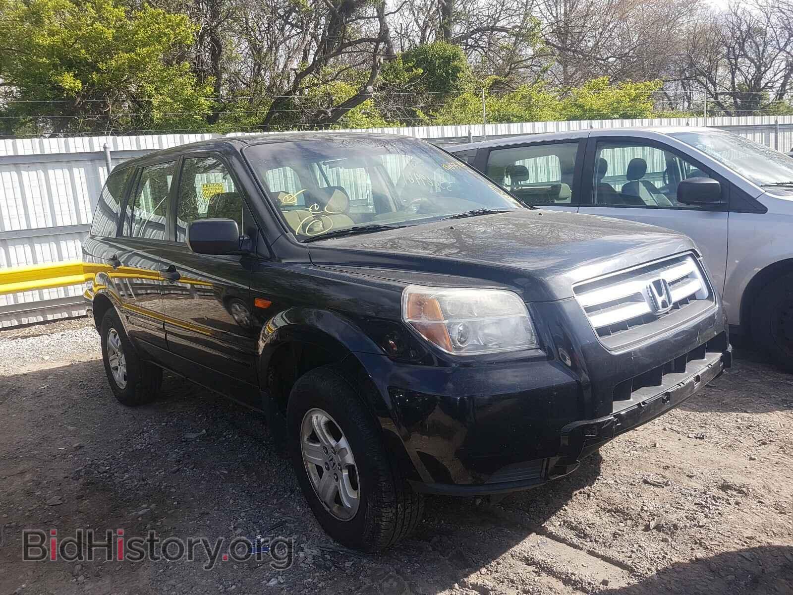 Photo 5FNYF18157B002018 - HONDA PILOT 2007