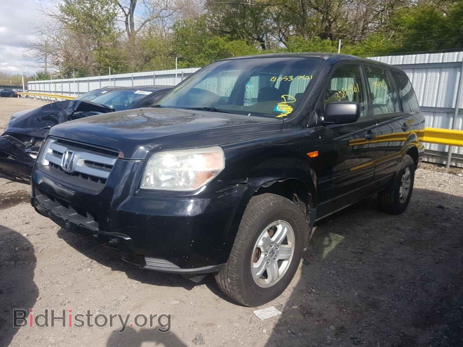 2007 HONDA PILOT - VIN: 5FNYF18157B002018 - Фото 2