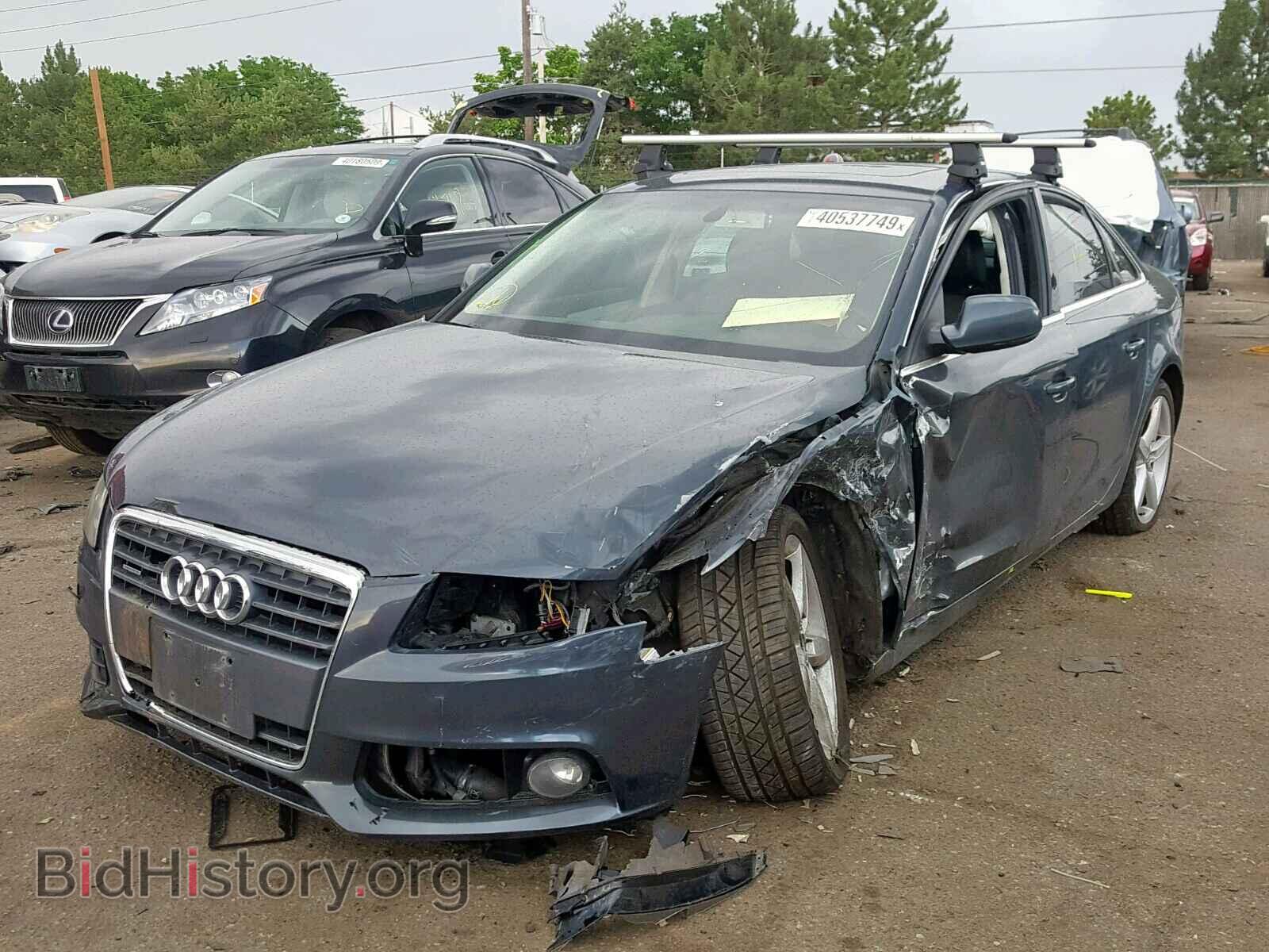 2011 AUDI A4 - VIN: WAUFFAFL5BA062312 - Фото 2