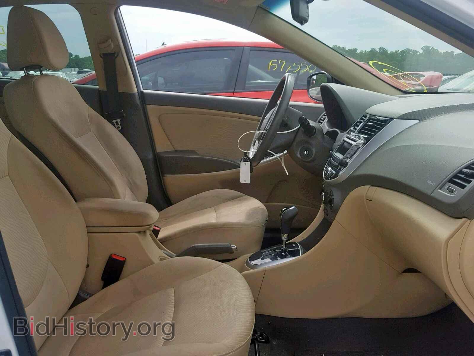 2014 HYUNDAI ACCENT - VIN: KMHCU4AE2EU735898 - Фото 5