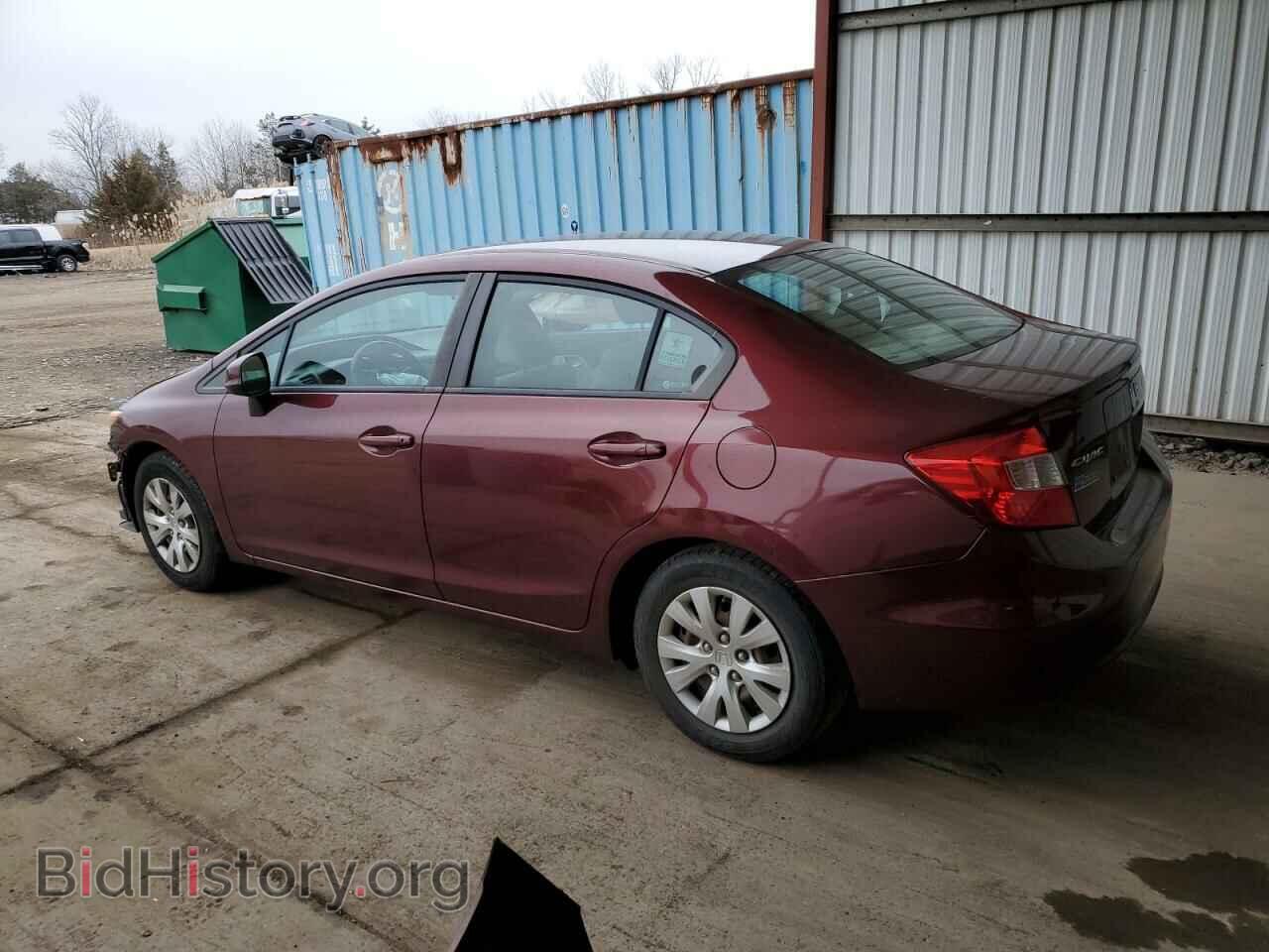 2012 HONDA CIVIC - VIN: 19XFB2F59CE329990 - Фото 2
