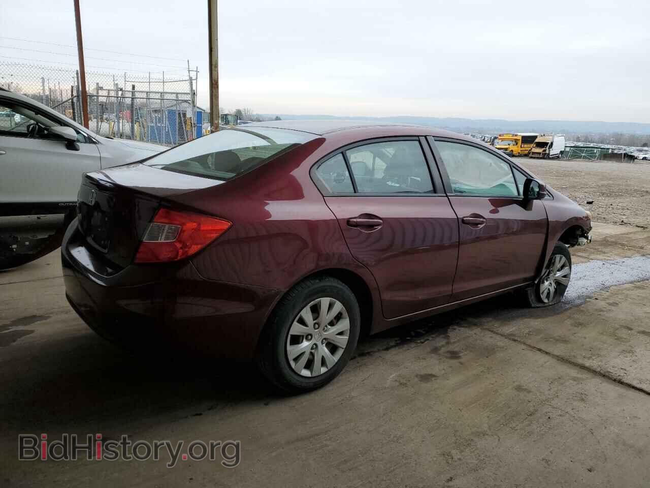 2012 HONDA CIVIC - VIN: 19XFB2F59CE329990 - Фото 3