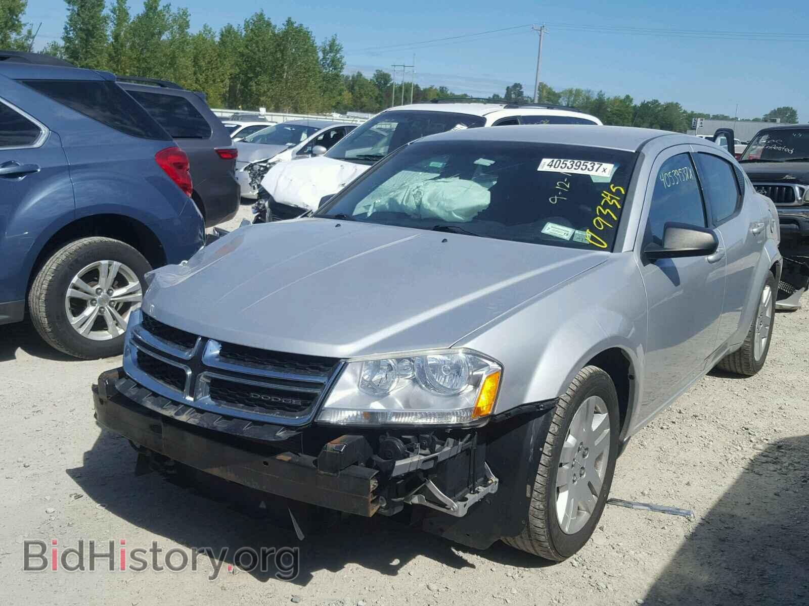 2012 DODGE AVENGER - VIN: 1C3CDZAB9CN173162 - Фото 2