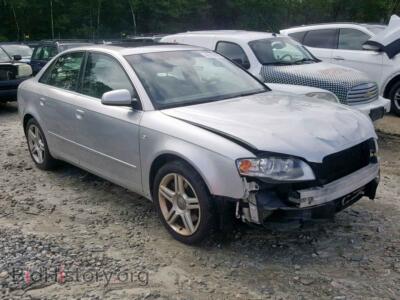 2006 Audi A4 A4 2.0T QU, серебристый — VIN WAUDF78E36A052599, Copart