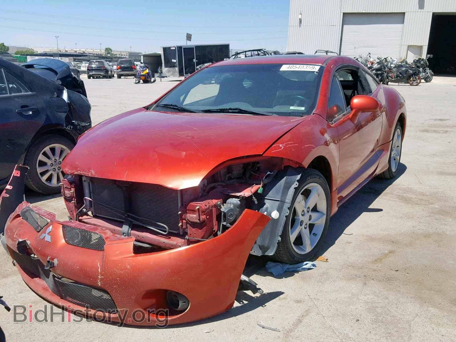 2008 MITSUBISHI ECLIPSE - VIN: 4A3AK24F68E005109 - Фото 2