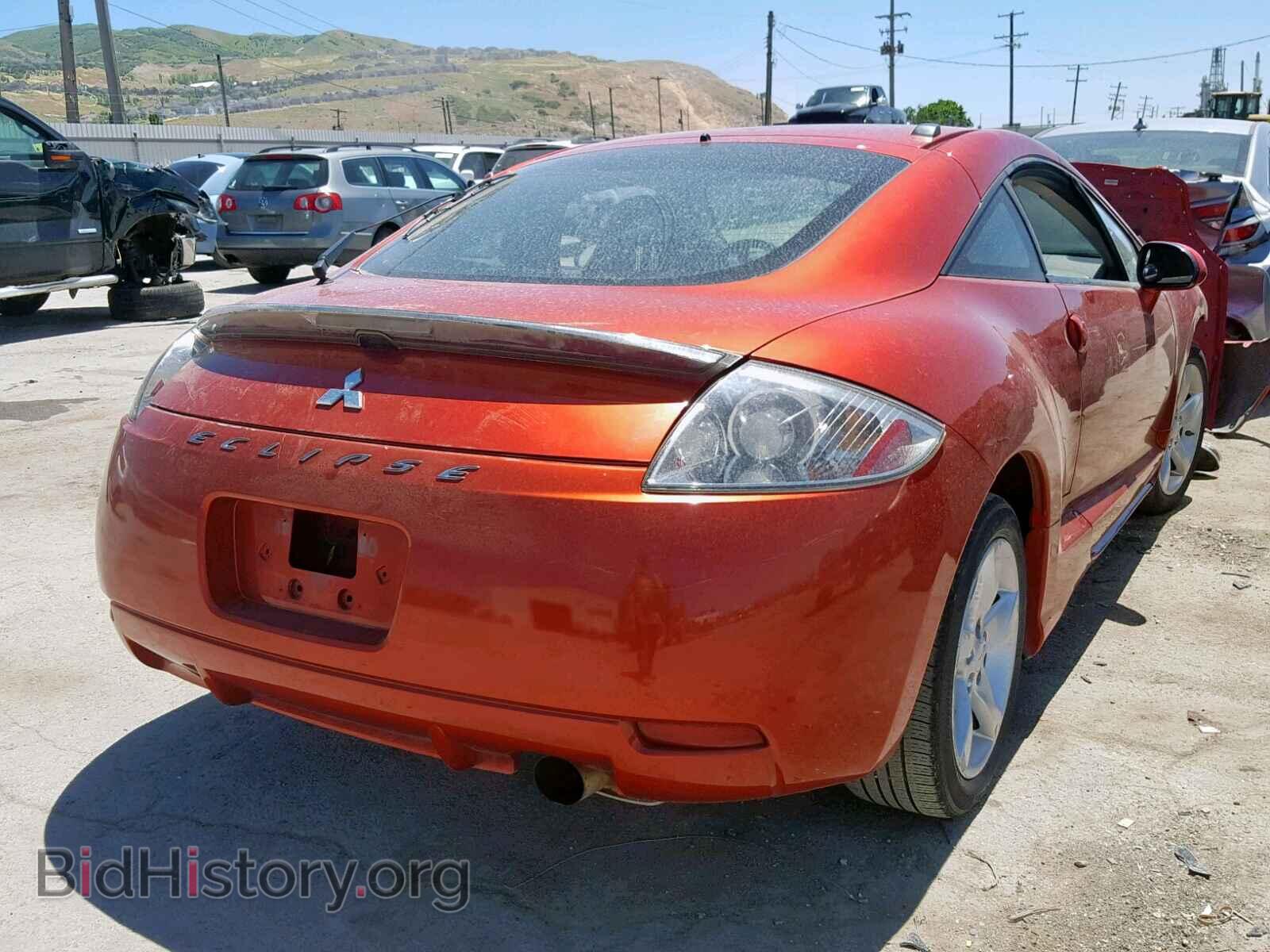 2008 MITSUBISHI ECLIPSE - VIN: 4A3AK24F68E005109 - Фото 4