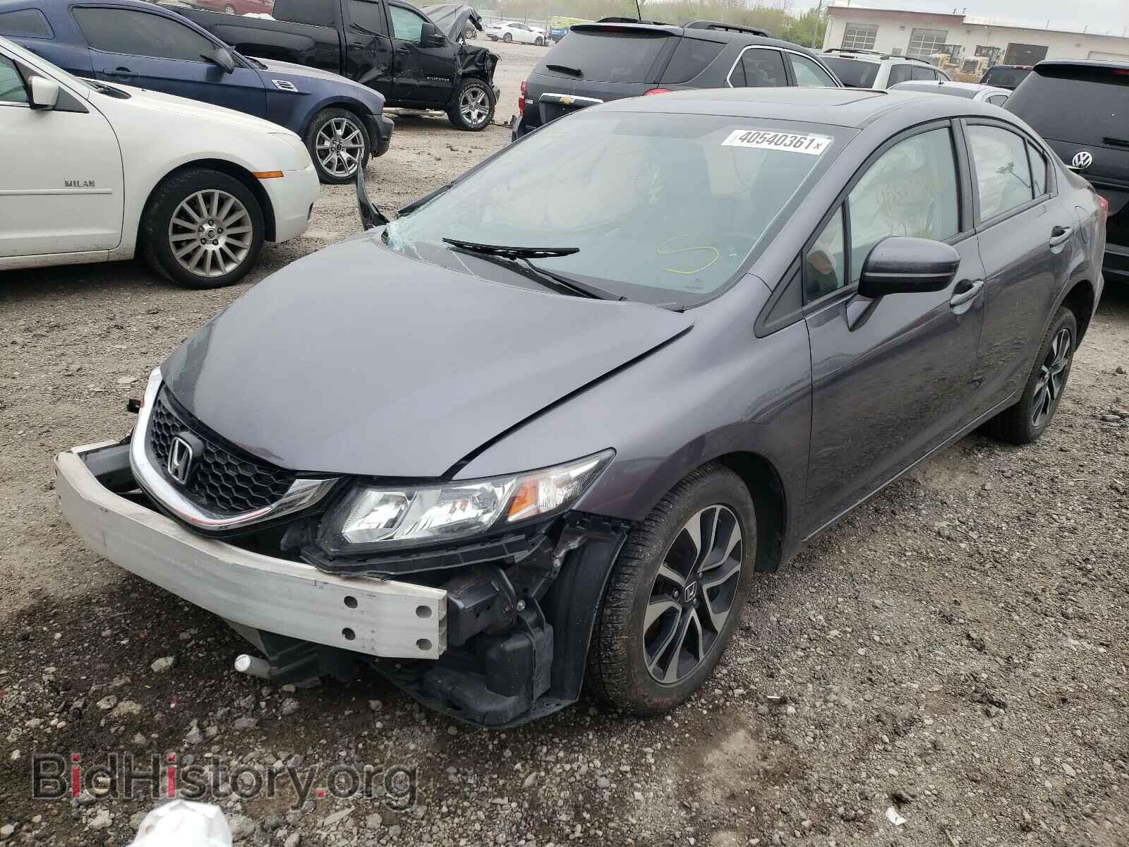 2014 HONDA CIVIC - VIN: 19XFB2F89EE055428 - Фото 2