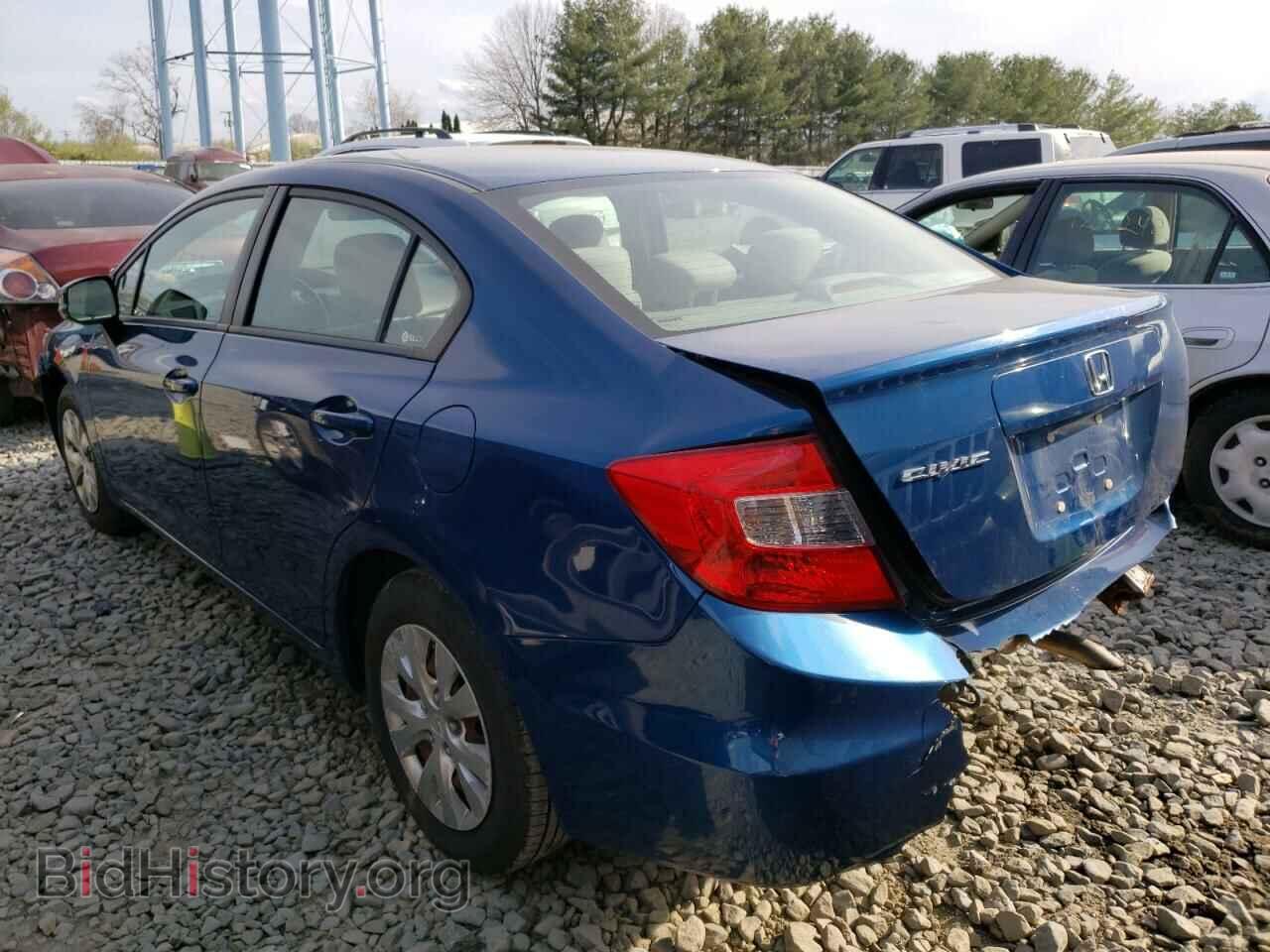 2012 HONDA CIVIC - VIN: 19XFB2F59CE333389 - Фото 3