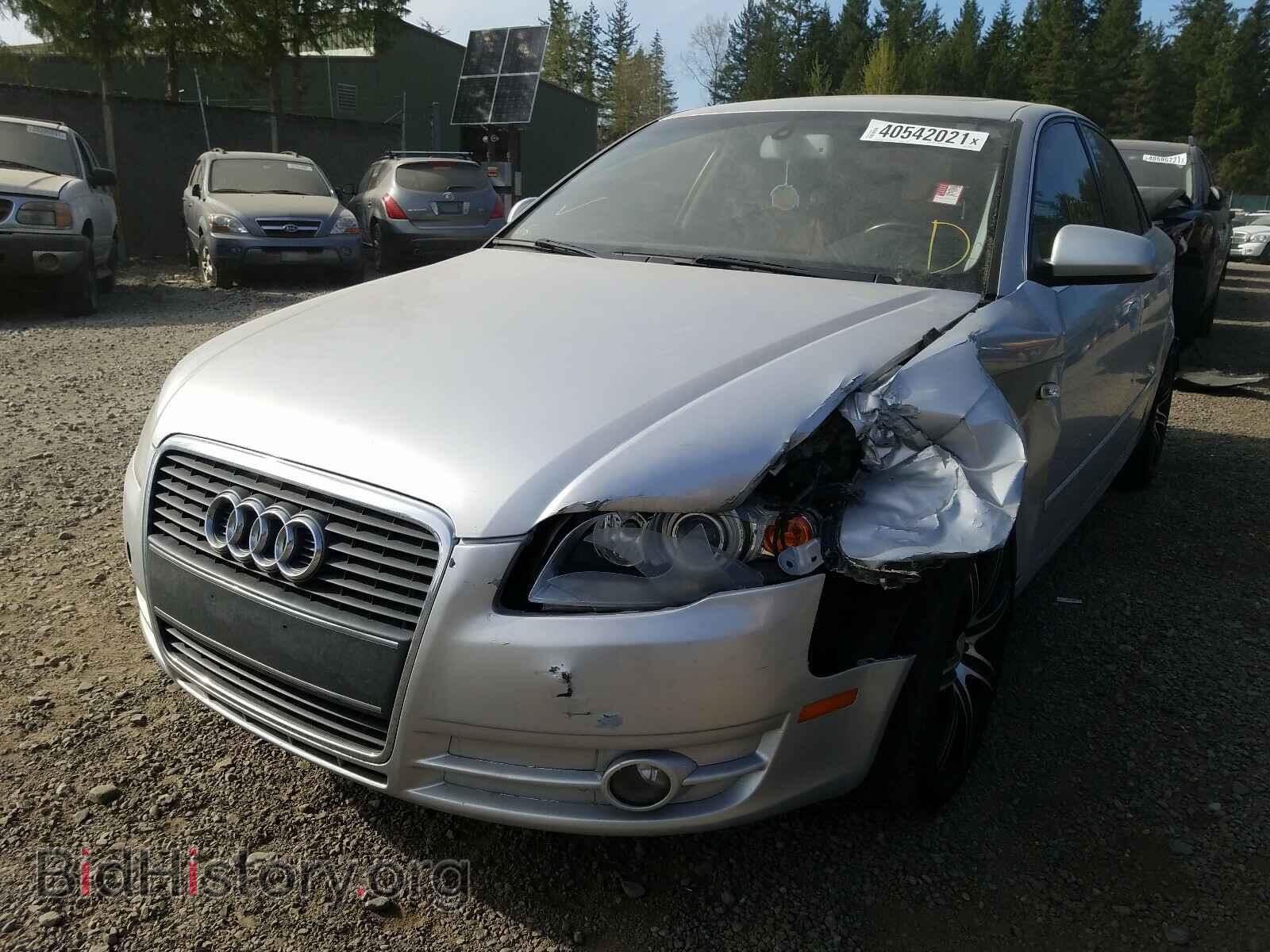 2006 AUDI A4 - VIN: WAUDH78E96A109561 - Фото 2