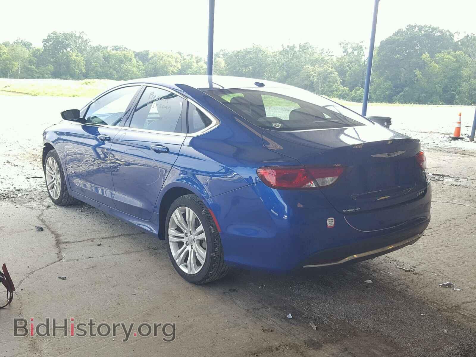 2016 CHRYSLER 200 - VIN: 1C3CCCAB0GN146843 - Фото 3