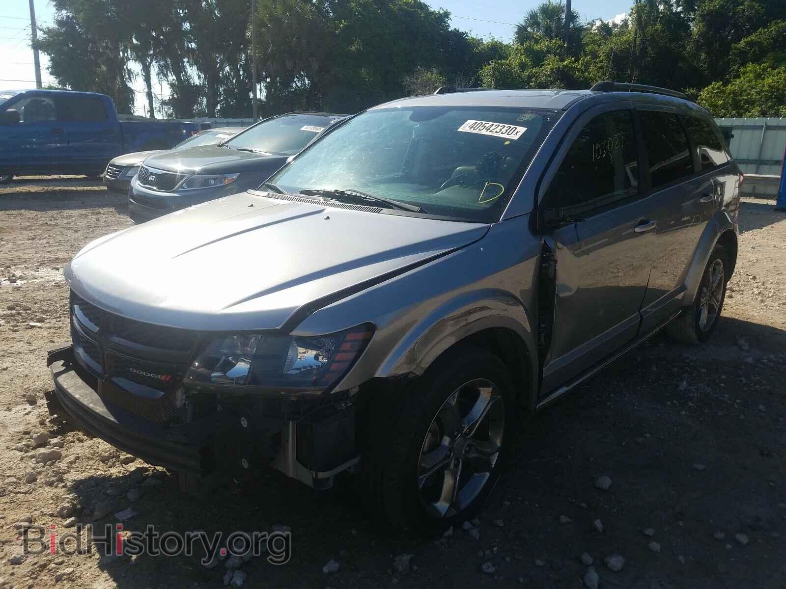 2017 DODGE JOURNEY - VIN: 3C4PDCGG1HT594653 - Фото 2