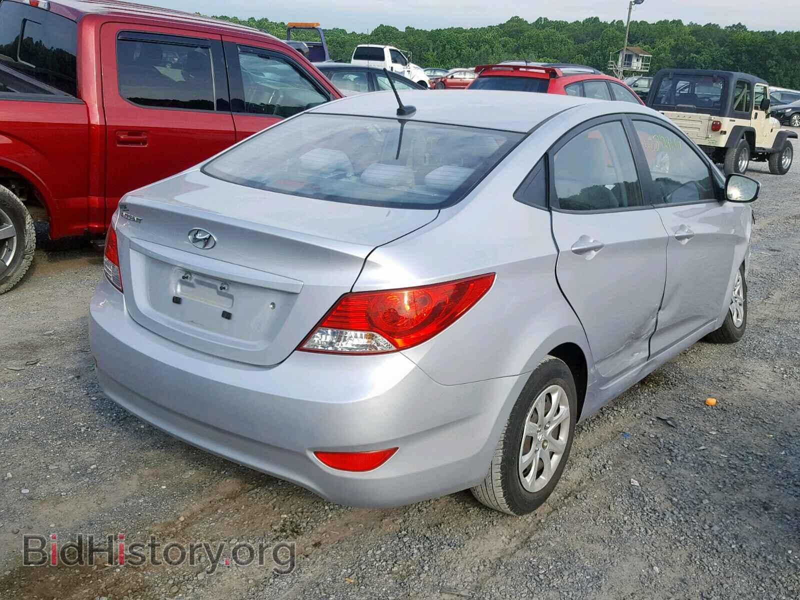 2012 HYUNDAI ACCENT - VIN: KMHCT4AE3CU149968 - Фото 4