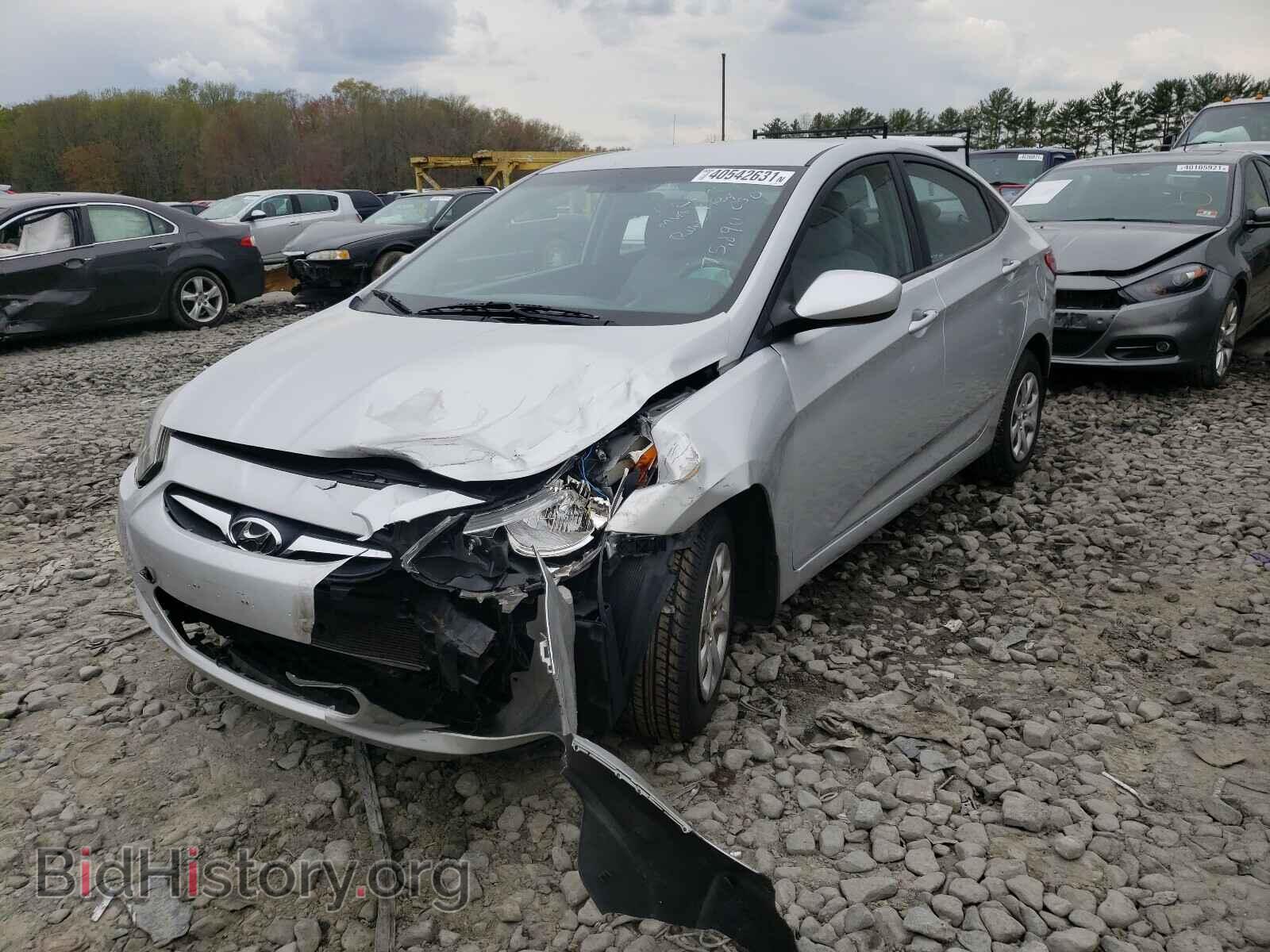 2012 HYUNDAI ACCENT - VIN: KMHCT4AE0CU157669 - Фото 2