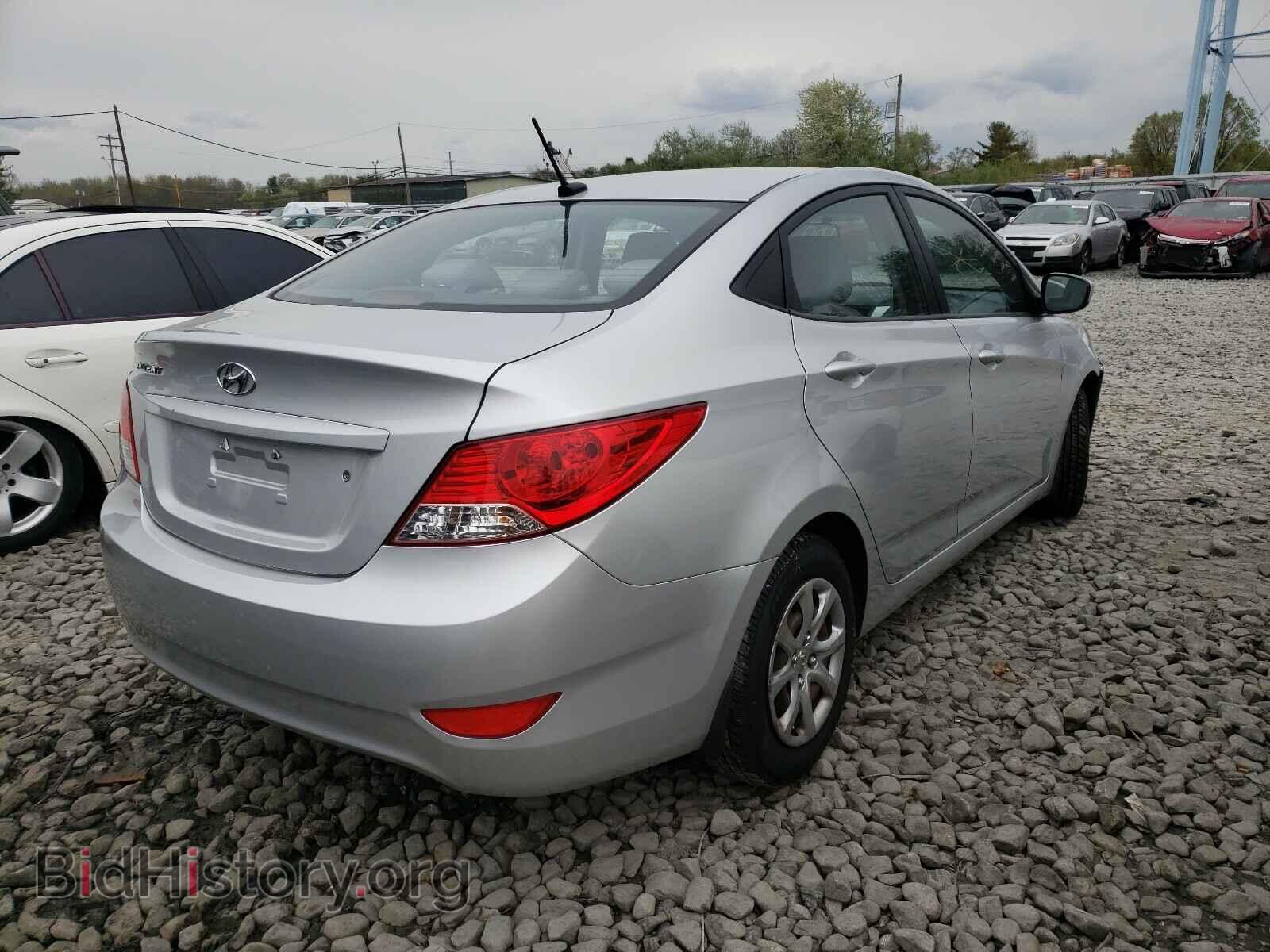 2012 HYUNDAI ACCENT - VIN: KMHCT4AE0CU157669 - Фото 4