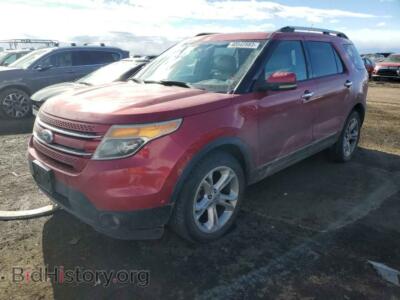 2011 Ford EXPLORER Explorer L, красный — VIN 1FMHK8F8XBGA05737, Copart