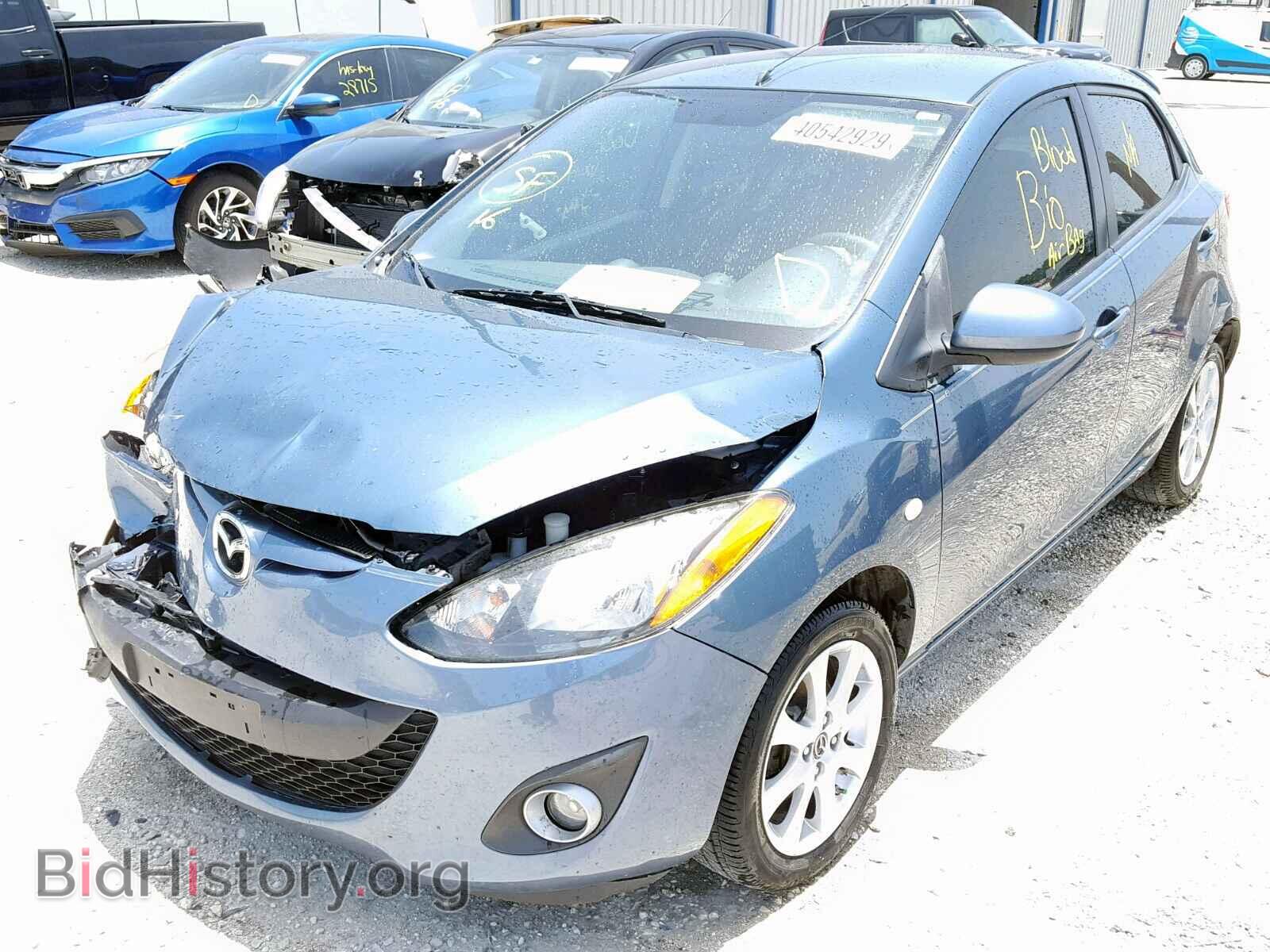 2014 MAZDA 2 - VIN: JM1DE1LYXE0180248 - Photo 2
