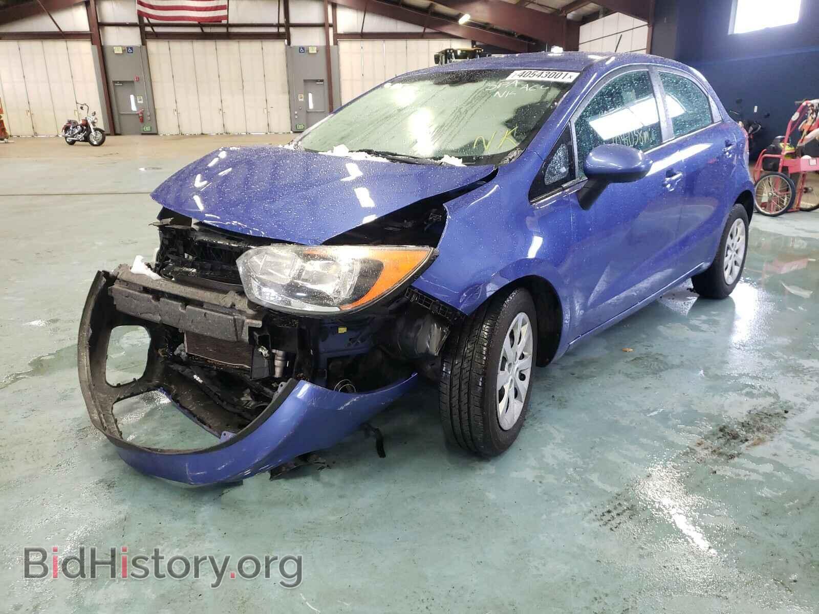 2013 KIA RIO - VIN: KNADN5A38D6128432 - Фото 2