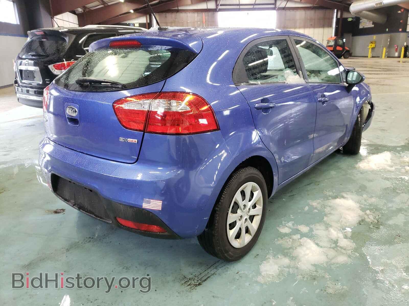 2013 KIA RIO - VIN: KNADN5A38D6128432 - Фото 4
