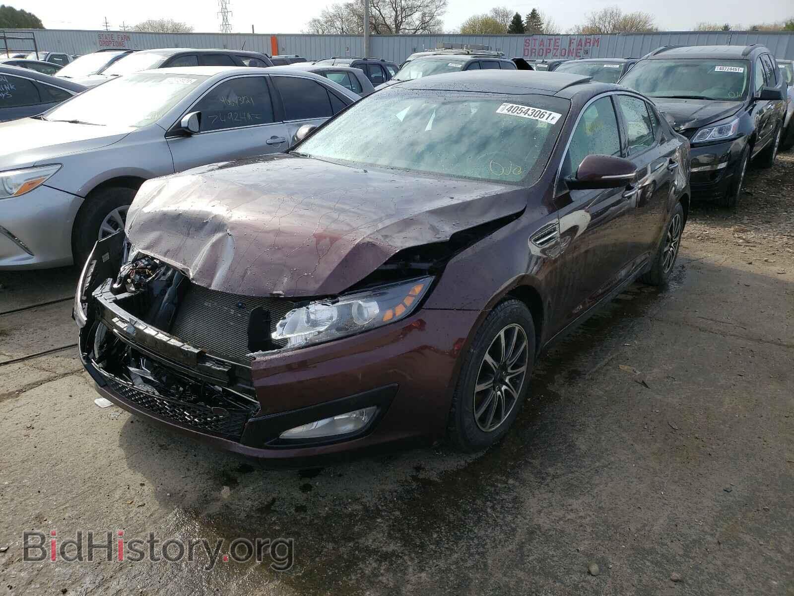 2013 KIA OPTIMA - VIN: 5XXGN4A71DG251617 - Фото 2